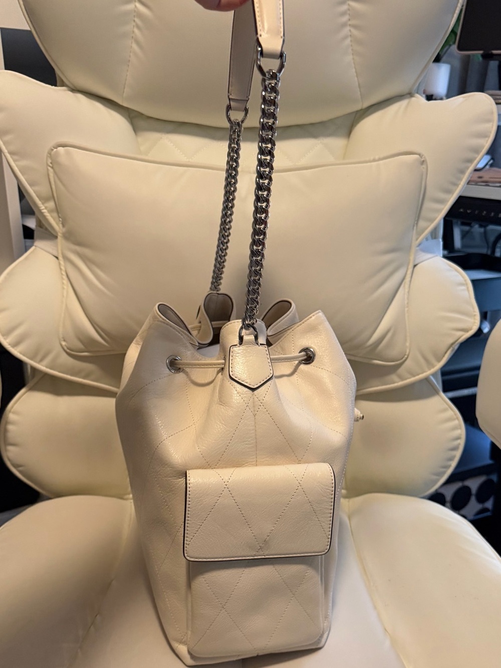 Tory Burch Large Charlie Drawstring - Picture 4 of 7